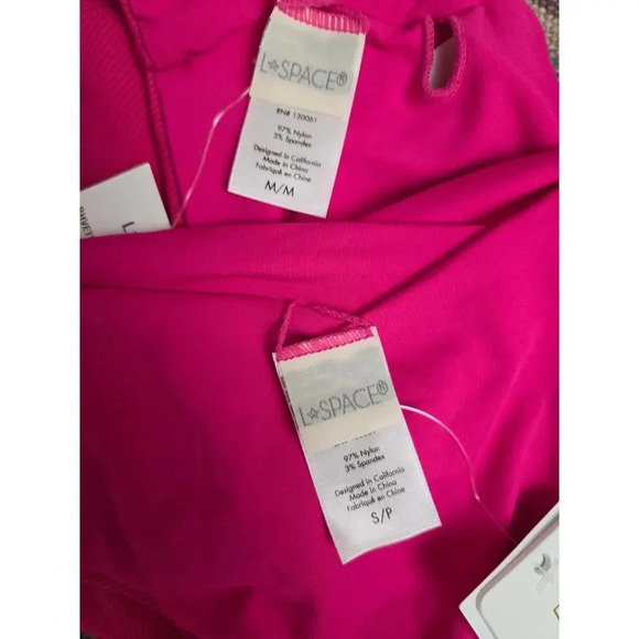 NWT L*space Vera Ribbed Bikini Top size M Pratt bottom size S - Picture 6 of 6